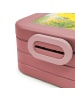 Mr. & Mrs. Panda MEPAL Bentobox Wellensittich Liebe Design ohne ... in Rot Pastell