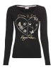 Kangaroos Langarmshirt in schwarz