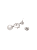 faina Women Earrings in Silver White