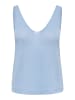JDY Tanktop 'Shine Life' in Blau