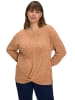 Ulla Popken Pullover in goldbraun