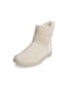 VITAFORM Veloursleder Stiefeletten in offwhite