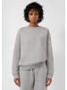 QS Sweatshirt in 9400_grau meliert