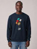 wat? Apparel Sweatshirt Balloon Spaceman in Dunkelblau
