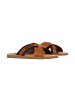 Kaporal Flache Mules aus Leder Janel Braun