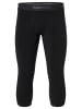 super.natural Merino Unterhose M ARCTIC230 TIGHT 3/4 in schwarz
