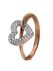 GoldDream 333 Rosegold - 8 Karat Damen Ringe Herz Fingerring  60 (19,1)