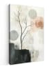OnlyWow Leinwand Bilder Sandfarben