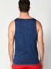 KOROSHI Tank Top Shirt in blau