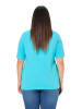 Ulla Popken Shirt in tiefes aqua