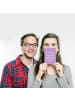 Mr. & Mrs. Panda Postkarte Spruch Ein neues Musikinstrument lern... in Lavendeltraum
