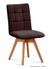 58 aufm Kessel ESSZIMMERSTUHL drehbar (2er-Set) Doria 47x91x60 Eiche geölt/Espresso