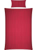 Erwin Müller Mako-Damast Bettwäsche Fürth in weinrot