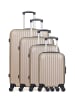 Hero 4 tlg. Kofferset CARPATES-M in Beige (95L/64L/37L/26L)