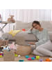 relaxdays 4 x Aufbewahrungskorb in Natur - (B)30 x (H)30 x (T)30 cm