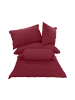 Traumschloss Exclusiv Edel-Jersey Kissenbezug in bordeaux