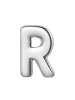 Glanzstücke München Ohrringe Piercing Buchstabe R aus Sterling Silber in silber