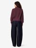 Noisy may Moderner Strickpullover Langarm Normale Passform in Bordeaux