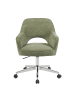 DUBI Möbel 2er-Set: Bürostuhl Mika-Faro in Grün - (B)60 x (H)85 x  (T)65 cm