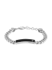 Police 3 Herren-Armband Strip II Edelstahl Silber
