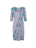 Malo Lila Baumwolle Damen Kleid