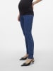 mama licious Umstandsjeans mit Skinny Fit in Dark Blue Denim