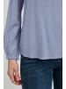 Fransa Langarmbluse FRESIDA 3 Blouse - 20610201  Langarmbluse mit V-Ausschnitt in Blau