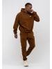 Tom Barron Trainingsanzug Tom Barron Men Casual Oversize Tracksuit With Fleece Fabric Patch Logo in BRAUN