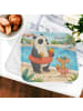 Mr. & Mrs. Panda Topflappen Panda Schwimmbad Pommes Design ohne ... in Weiß