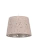 relaxdays Kinderzimmerlampe "Sterne" in Rosa - Ø 27 cm