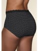 Vivance Taillenslip in schwarz/creme