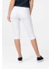Timezone Capri Denim Jeans Shorts Kurze Bermuda Tight AleenaTZ 3/4 in Weiß