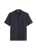 Marc O'Polo DfC Seersucker-Jerseyshirt regular in Dark Navy