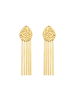 Luxenter Ohrringe mit 18-karätigem Gelbgold-Finish – Belol