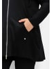 sheego Shirtjacke in schwarz