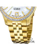 Jaguar Analog-Armbanduhr Jaguar Heritage gold mittel (ca. 34mm)