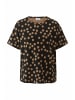 Hessnatur Hessnatur Print T-Shirt Oversize aus reiner Bio-Baumwolle in schwarz