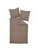 Janine Bettwäsche 1er Pack in Taupe