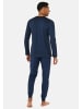 Schiesser Schlafanzug Casual Essentials in Dunkelblau