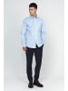 Matinique Langarm - Hemd Robo Slim fit in Chambrey Blue