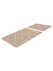 Teppich Boss Badteppich Badematte Lagoon 125 Beige - Beige