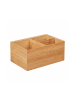 relaxdays Aufbewahrungsbox in Natur - (B)30 x (H)14 x (T)20 cm
