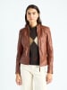 Maze Lederjacke Brightwater in cognac