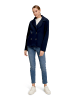 AMBER & JUNE Blazer-Jacke mit Reverskragen in Dunkelblau