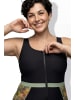 Ulla Popken Badeanzug in schwarz