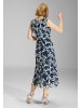 SWING Abendkleid in marine ecru - 0001