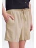 ICHI Shorts IHLINO Loose fit in Natural