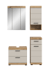 ebuy24 Badmöbelset Scout (4-teilig) Kaschmir 112 x 34 cm