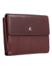 Esquire Toscana Geldbörse RFID Schutz Leder 12 cm coffee