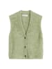 Marc O'Polo Fuzzy-Knit-Weste regular in Smooth Sage